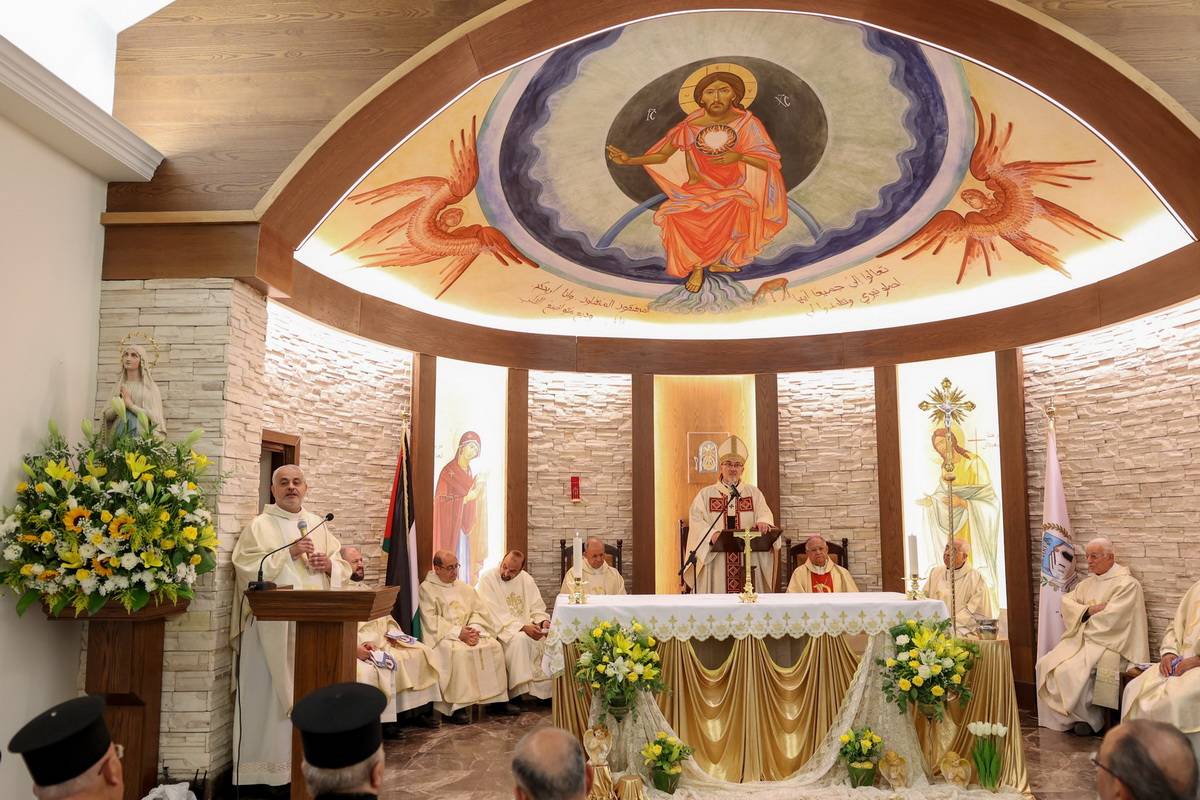 رعيّة اللاتين في ناعور تحتفل بمئوية تأسيسها