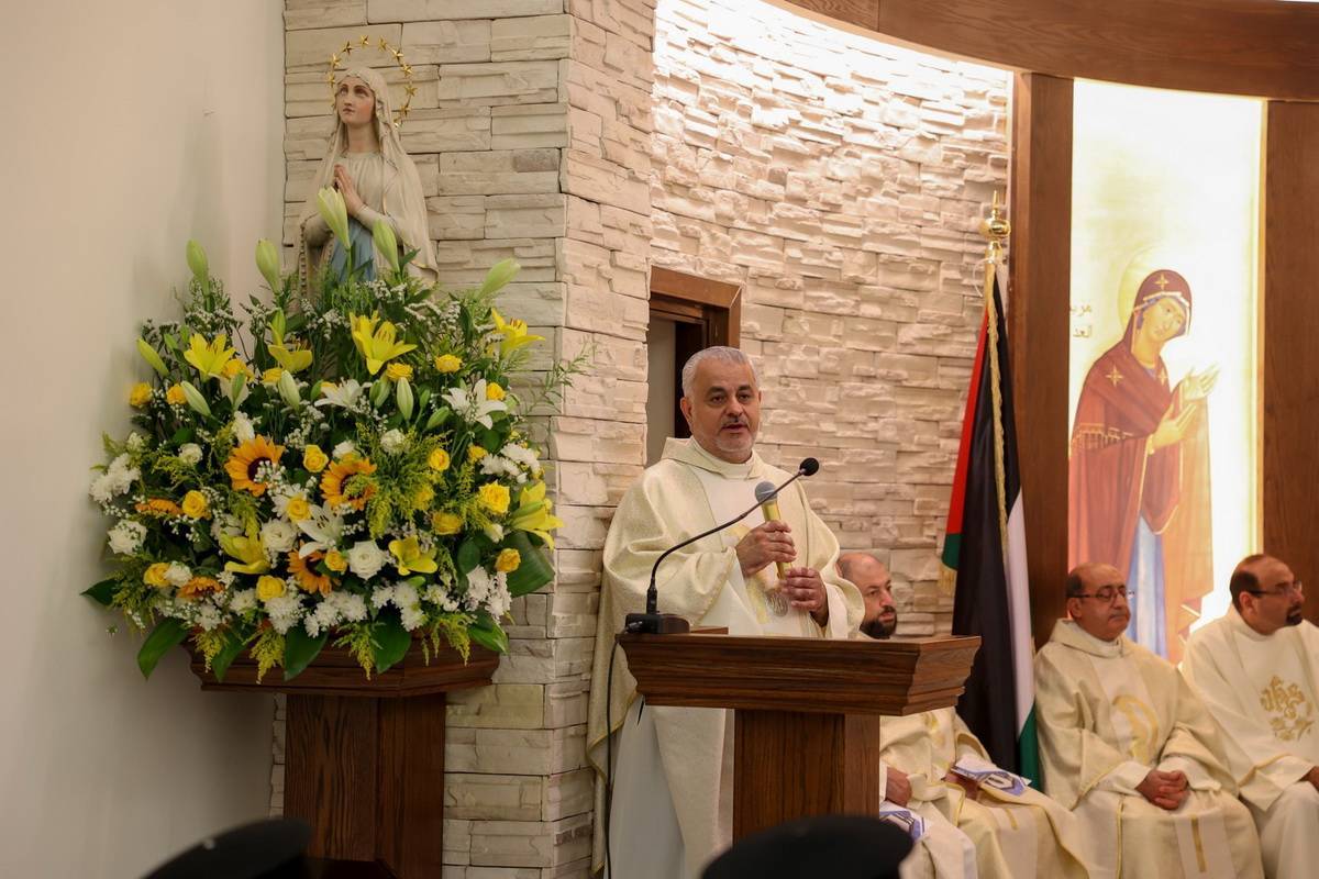 رعيّة اللاتين في ناعور تحتفل بمئوية تأسيسها