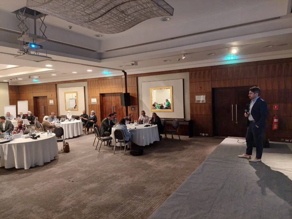 ورشة تدريبية لتمكين البلديات الأردنية من الاستفادة من التمويل العالمي لمواجهة تحديات التغير المناخي / مصوّر