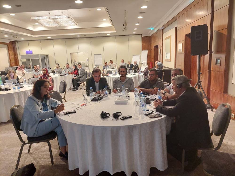 ورشة تدريبية لتمكين البلديات الأردنية من الاستفادة من التمويل العالمي لمواجهة تحديات التغير المناخي / مصوّر