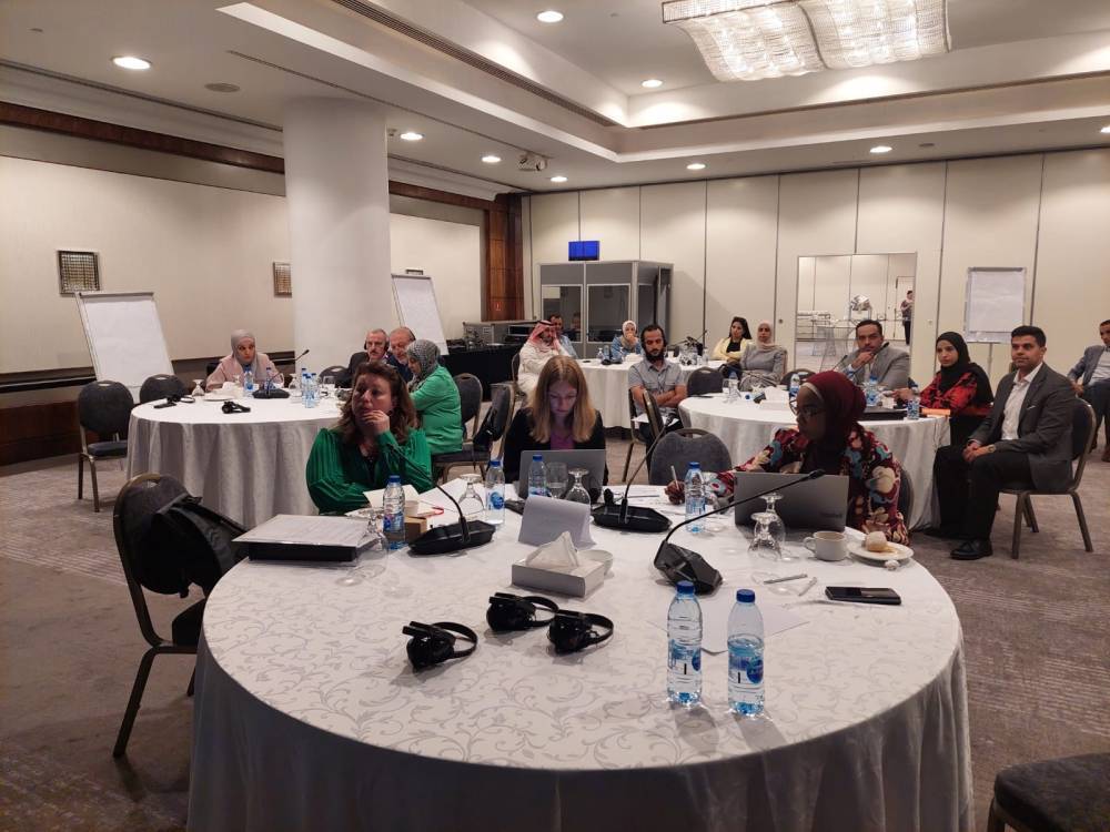 ورشة تدريبية لتمكين البلديات الأردنية من الاستفادة من التمويل العالمي لمواجهة تحديات التغير المناخي / مصوّر