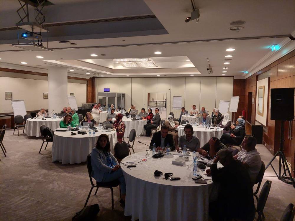 ورشة تدريبية لتمكين البلديات الأردنية من الاستفادة من التمويل العالمي لمواجهة تحديات التغير المناخي / مصوّر