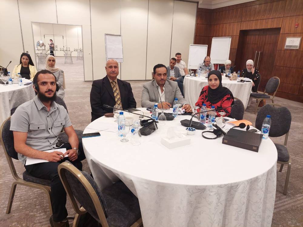 ورشة تدريبية لتمكين البلديات الأردنية من الاستفادة من التمويل العالمي لمواجهة تحديات التغير المناخي / مصوّر