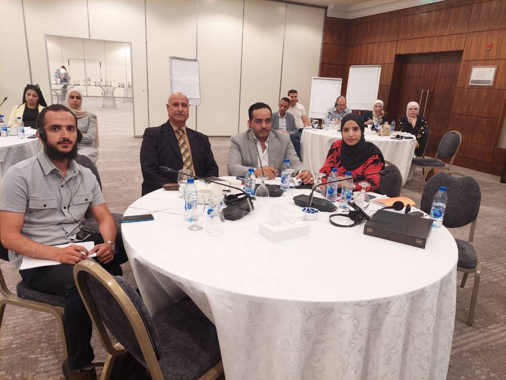 ورشة تدريبية لتمكين البلديات الأردنية من الاستفادة من التمويل العالمي لمواجهة تحديات التغير المناخي / مصوّر