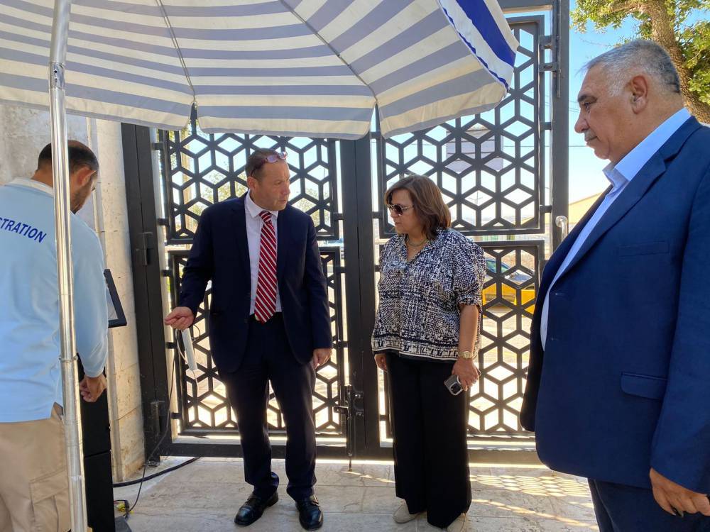 السقاف والقيسي والردايدة في جولة ميدانية لمشروع تلفريك عجلون وقلعة عجلون،