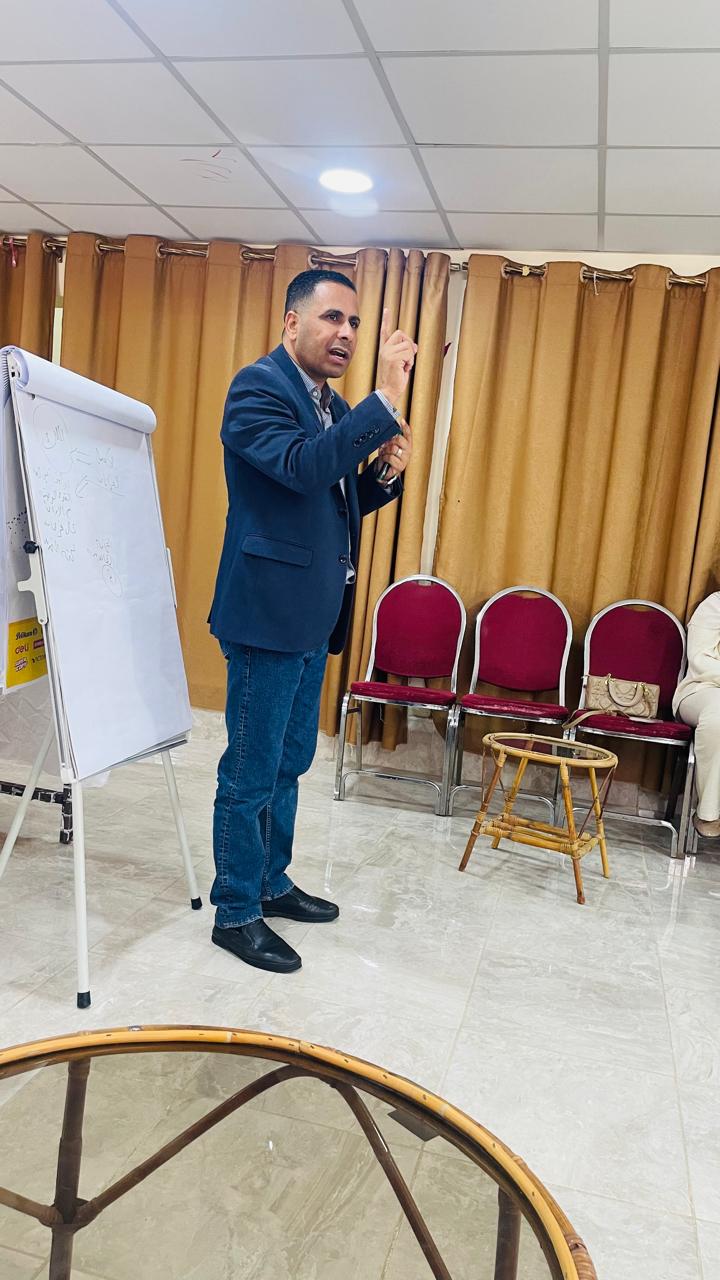 جلسة توعوية في في مركز الأميرة بسمة للتنمية البشرية /ماعين حول مشاركة المرأة السياسية والحزبية