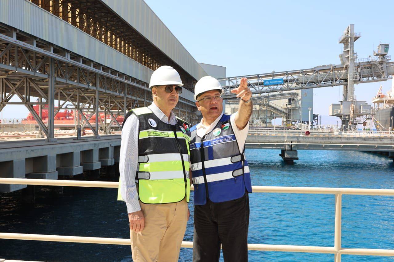 البوتاس العربية تُصــــــــدّر أكبر شحنة بوتاس إلى أوروبا في تاريخها.