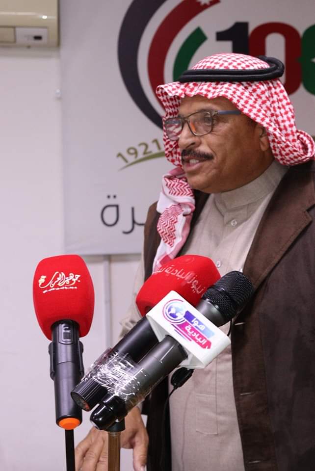 الخريشه رئيس مجلس إدارة نادي الموقر بالتزكية