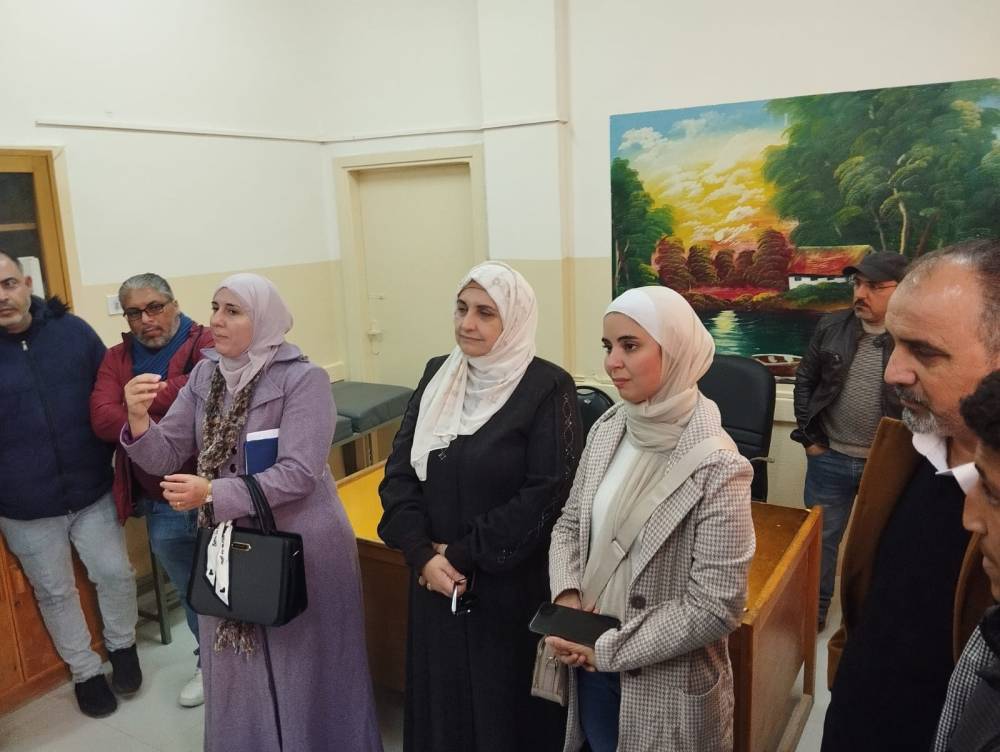 المومني تتابع سير عملية التعليم المهني BTEC في مدرسة الضليل الثانوية للبنين