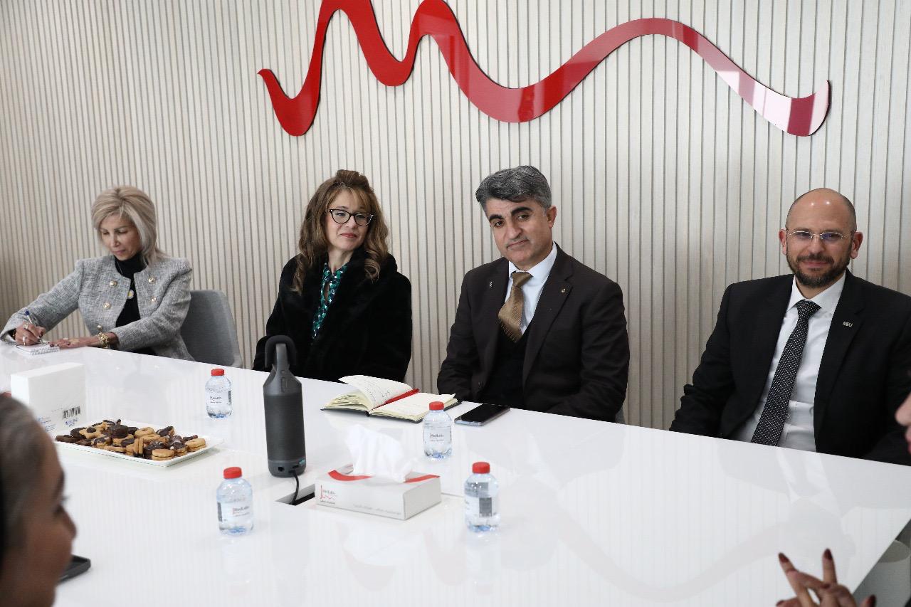  شراكة نوعية مثمرة بين جامعة الشرق الأوسط ومدلاب