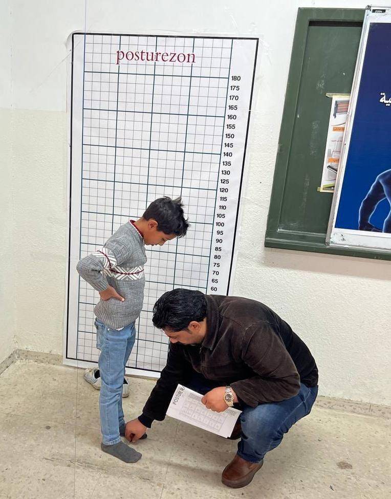 الحباشنة يطلق مبادرة الصحة القوامية في تربية معان 