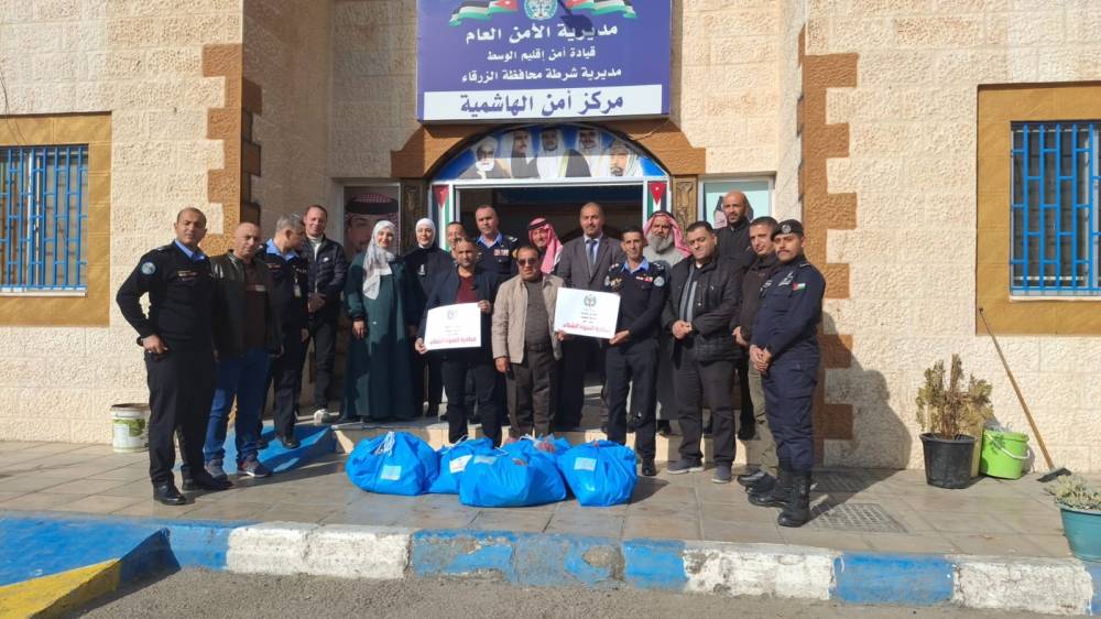 المومني تشارك في إطلاق مبادرة كسوة الشتاء بالتعاون مع الشرطة المجتمعية