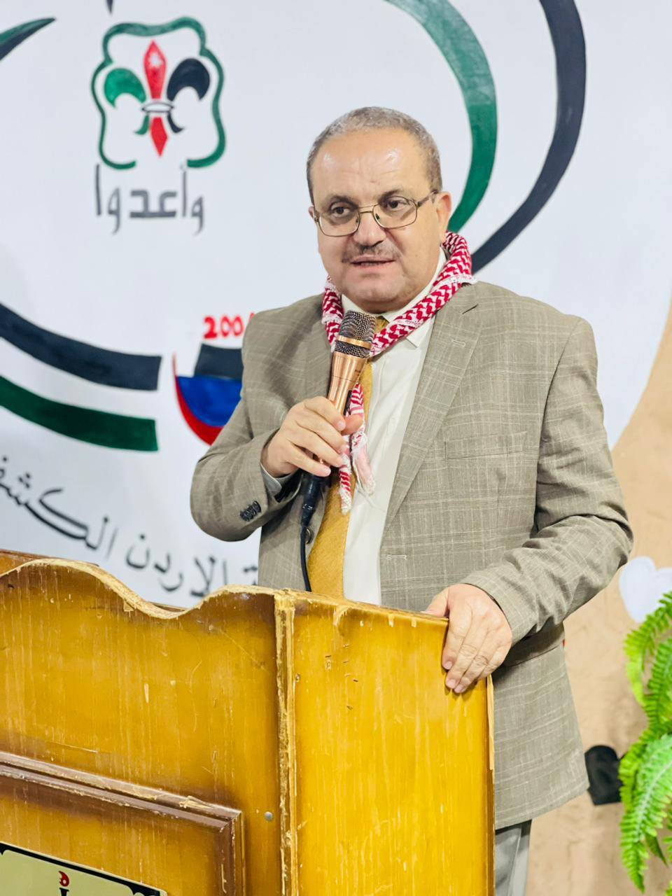 عبيدات يرعى إحتفال مجموعة شعلة الأردن الكشفية بالذكرى العشرين لتأسيسها