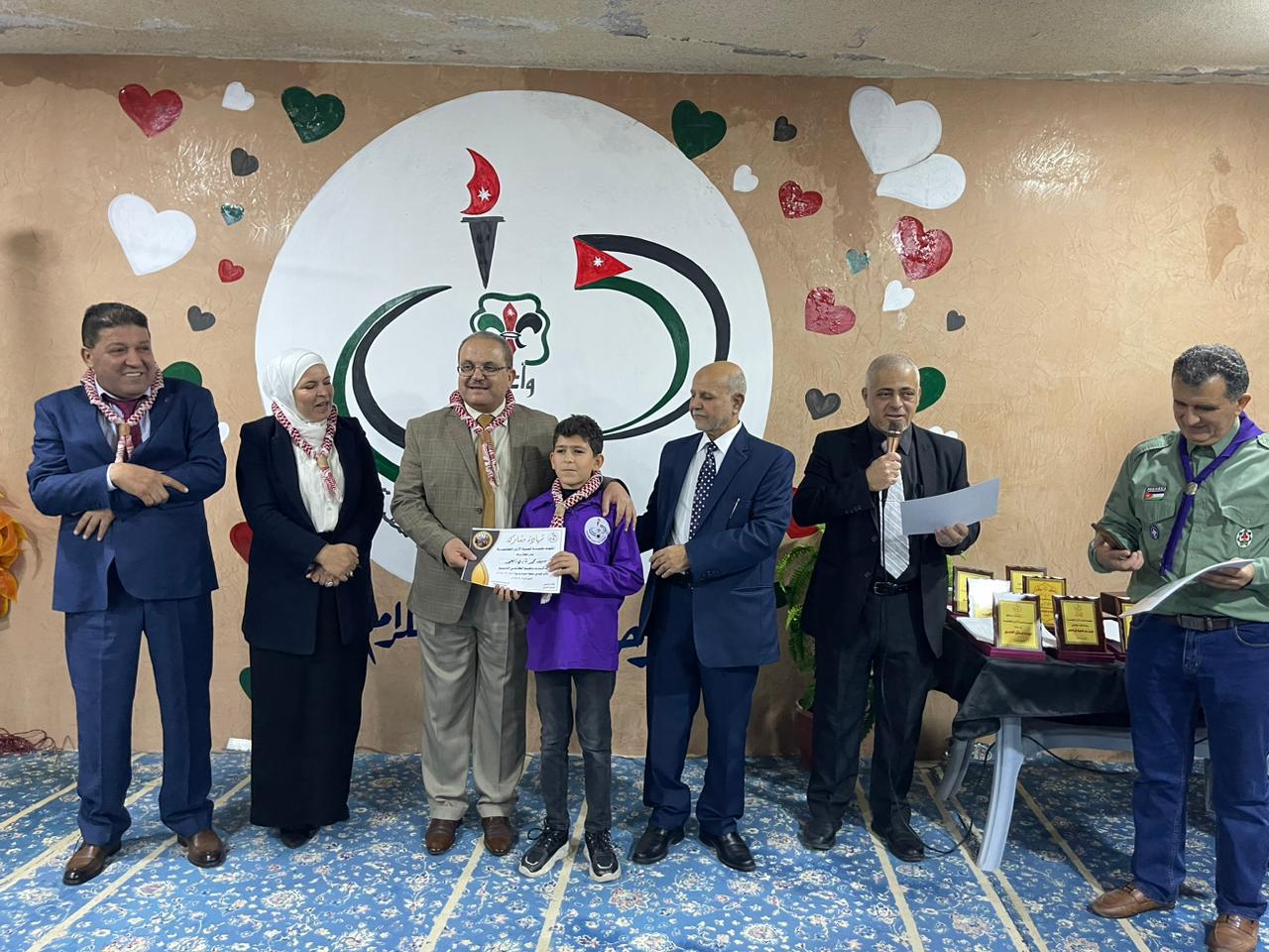 عبيدات يرعى إحتفال مجموعة شعلة الأردن الكشفية بالذكرى العشرين لتأسيسها