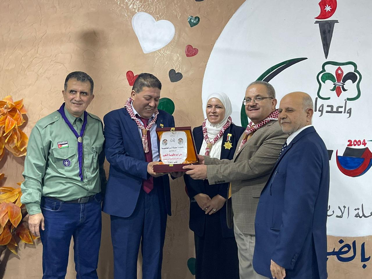 عبيدات يرعى إحتفال مجموعة شعلة الأردن الكشفية بالذكرى العشرين لتأسيسها