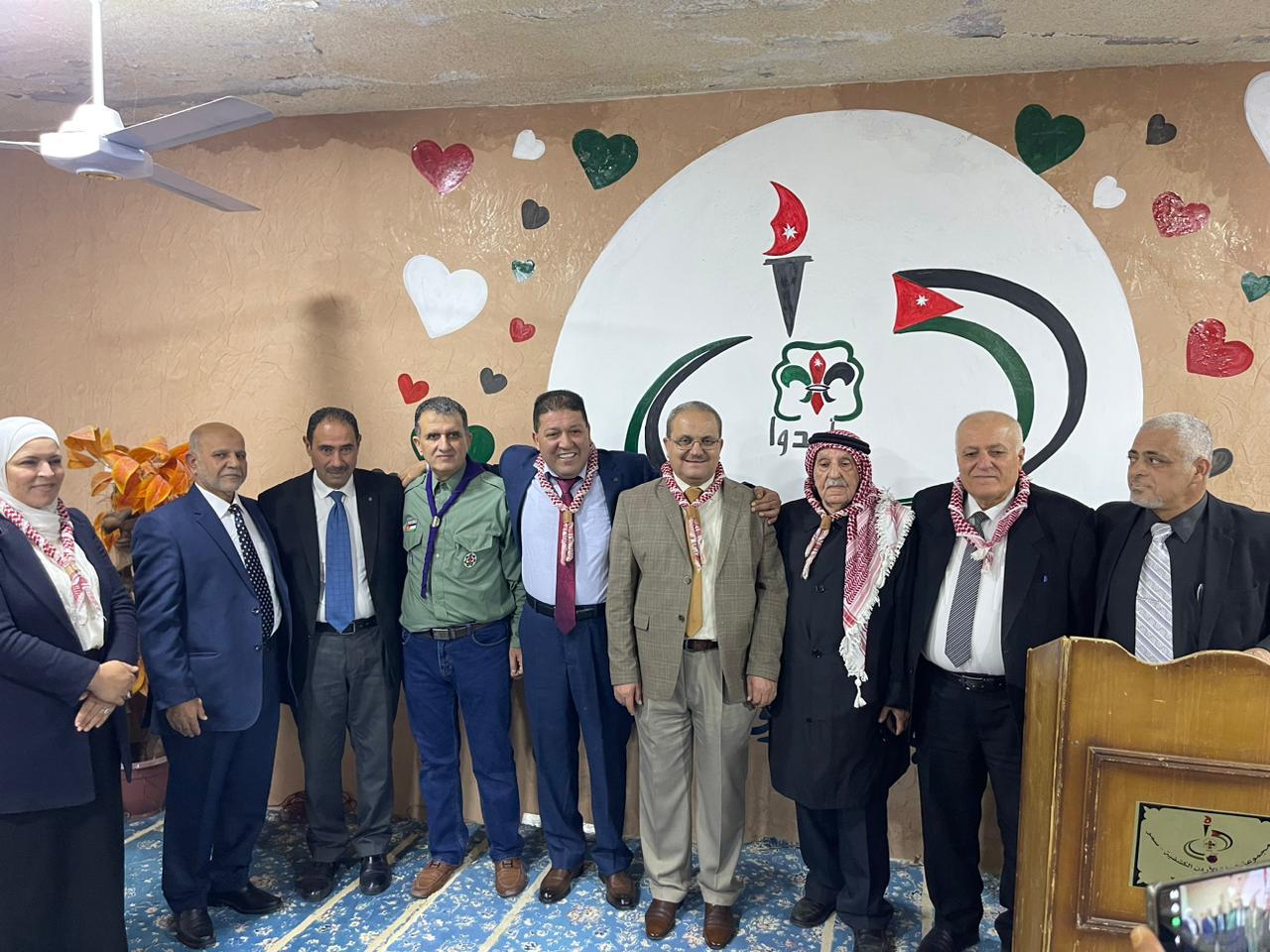 عبيدات يرعى إحتفال مجموعة شعلة الأردن الكشفية بالذكرى العشرين لتأسيسها