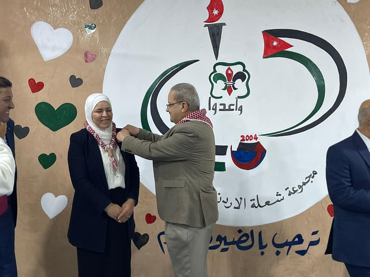 عبيدات يرعى إحتفال مجموعة شعلة الأردن الكشفية بالذكرى العشرين لتأسيسها