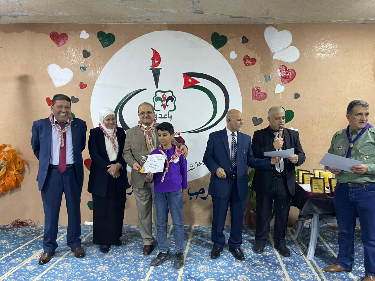 عبيدات يرعى إحتفال مجموعة شعلة الأردن الكشفية بالذكرى العشرين لتأسيسها