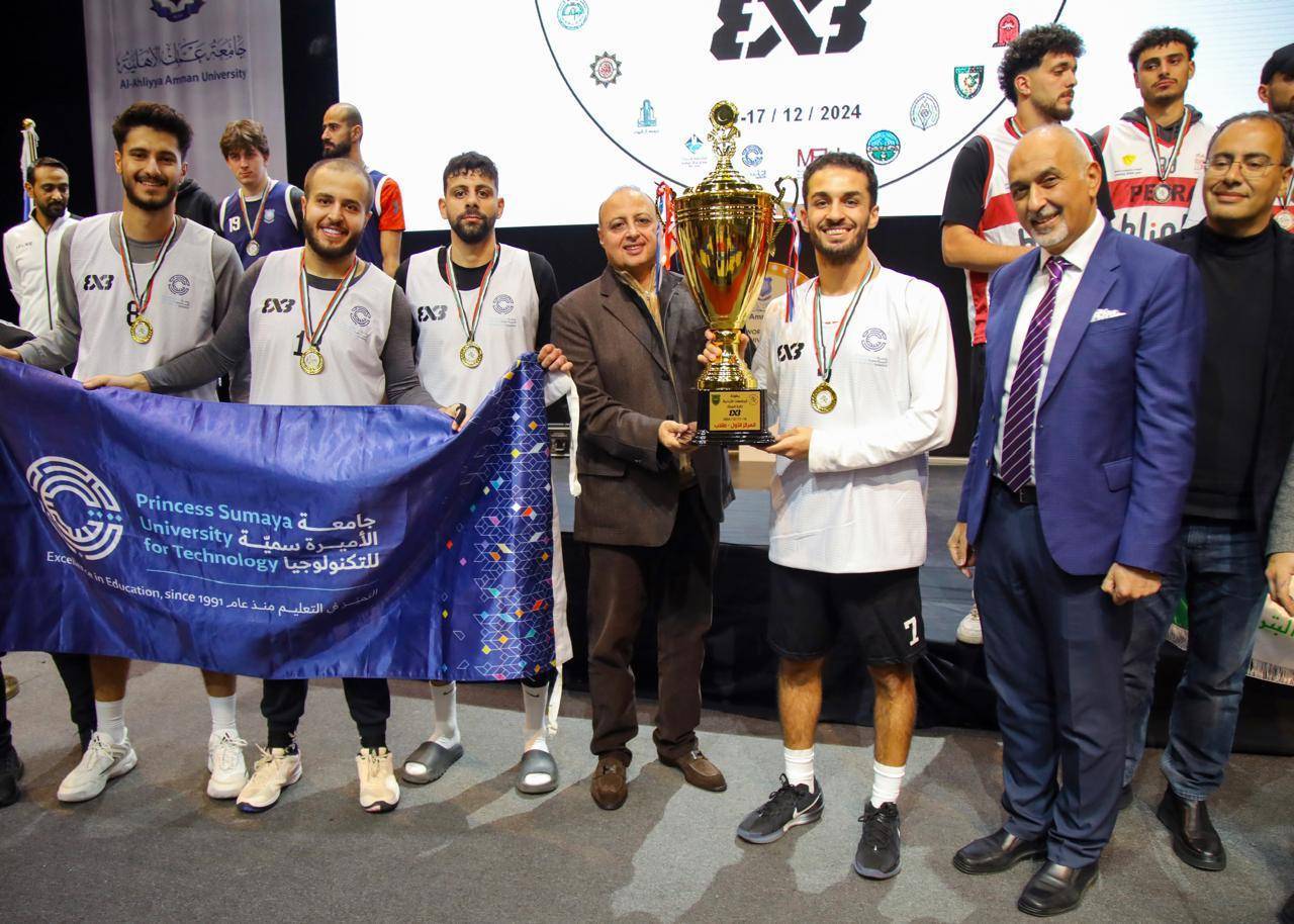 د.الحوراني يتوج الفائزين ببطولة الجامعات الأردنية لكرة السلة .. صور