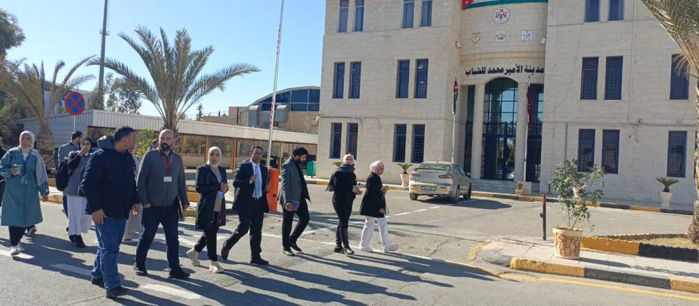 مدينة الأمير محمد للشباب تستضيف مندوبي المنظمات الدولية لمحافظة الزرقاء 
