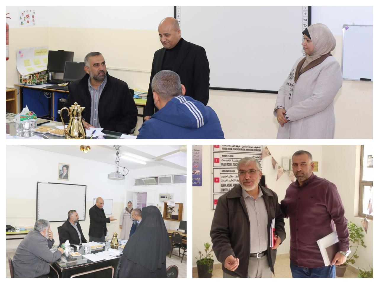 الحباشنة يتابع انطلاق الورشات التدريبية لمعلمي الحاسوب حول مادة المهارات الرقمية على مستوى مدارس مديرية معان