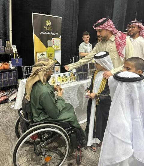 بحضور  الشيخ محمد بن جمال القاسمي إفتتاح معرض الملكة في نسخته الثانية في البيت المتوحد بعجمان