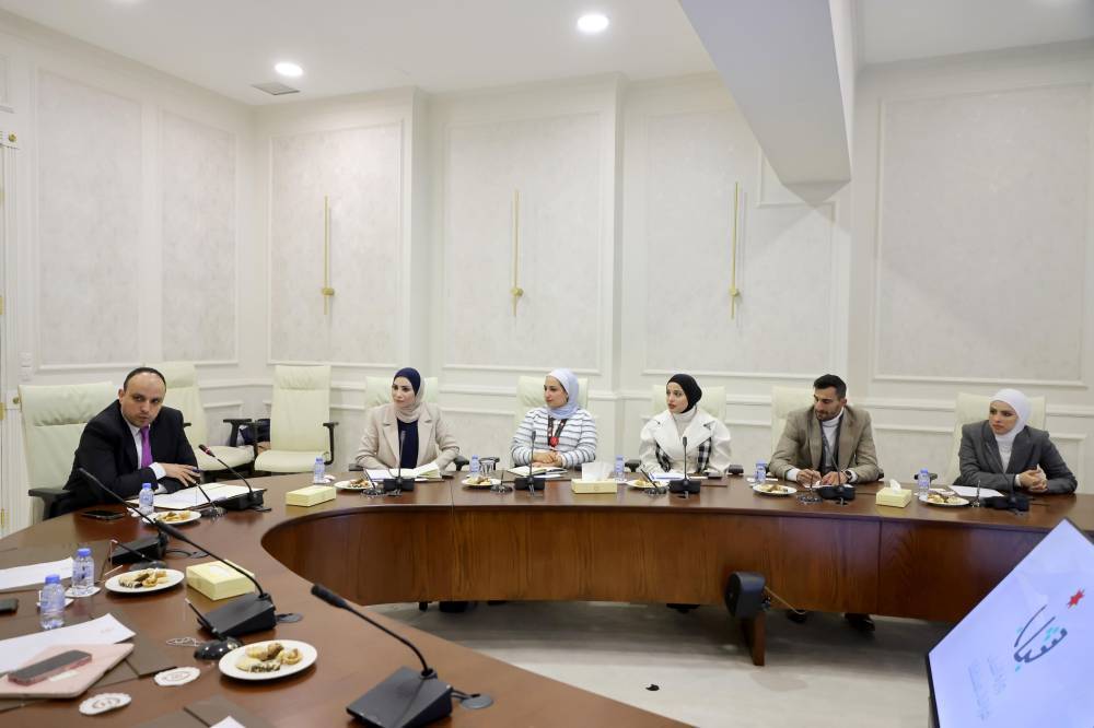 وزير الشباب يلتقي أعضاء الائتلاف الوطني الأردني للقرار 2250 الشباب والسلام والأمن