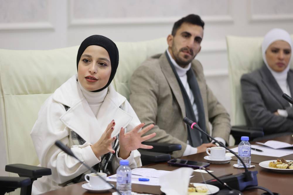 وزير الشباب يلتقي أعضاء الائتلاف الوطني الأردني للقرار 2250 الشباب والسلام والأمن