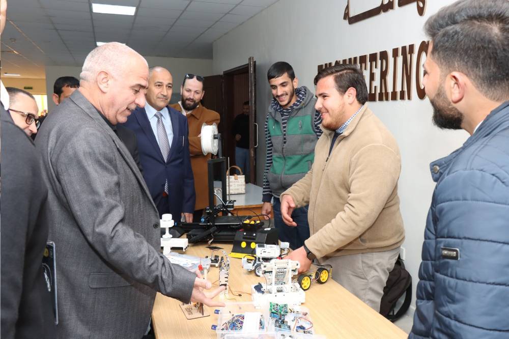 مؤتمر طلابي بعنوان الأمن السيبراني والتحول الرقمي في جامعة الحسين بن طلال