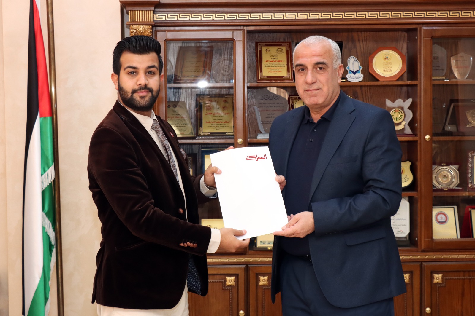 اتفاقية تعاون بين جامعة الحسين بن طلال وقناة المملكة.