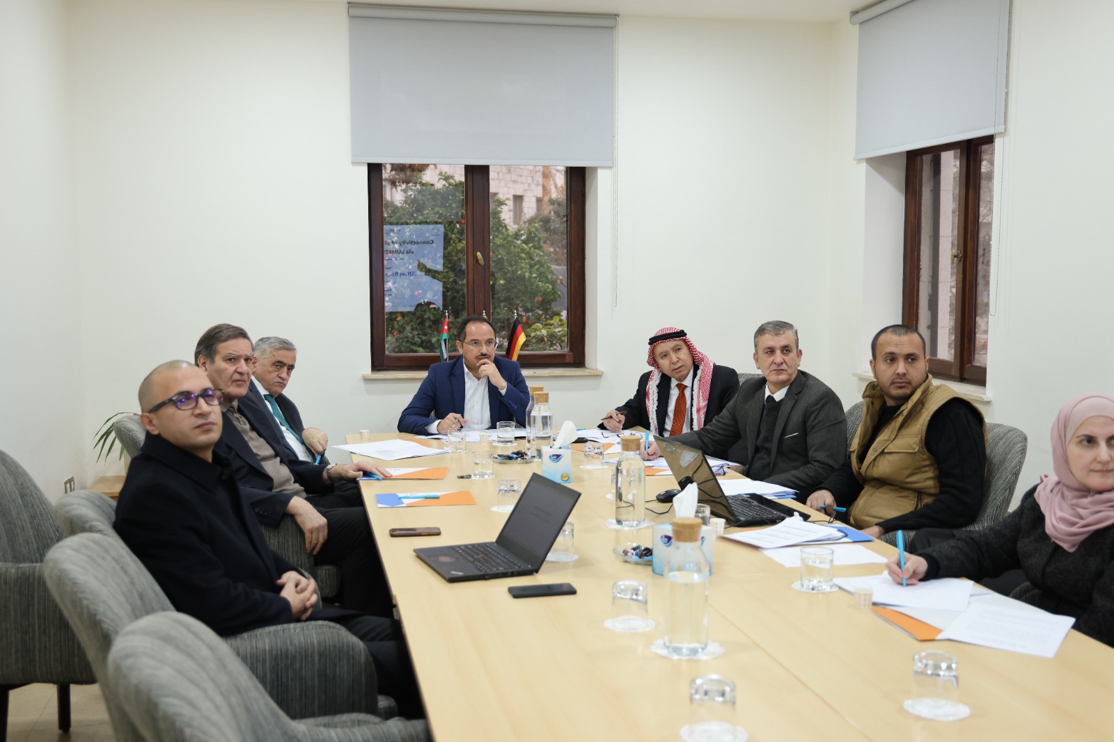 هيئة المديرين لشبكة الجامعات الأردنية تعقد اجتماعها الأول لعام 2025 في الجامعة الألمانية الأردنية
