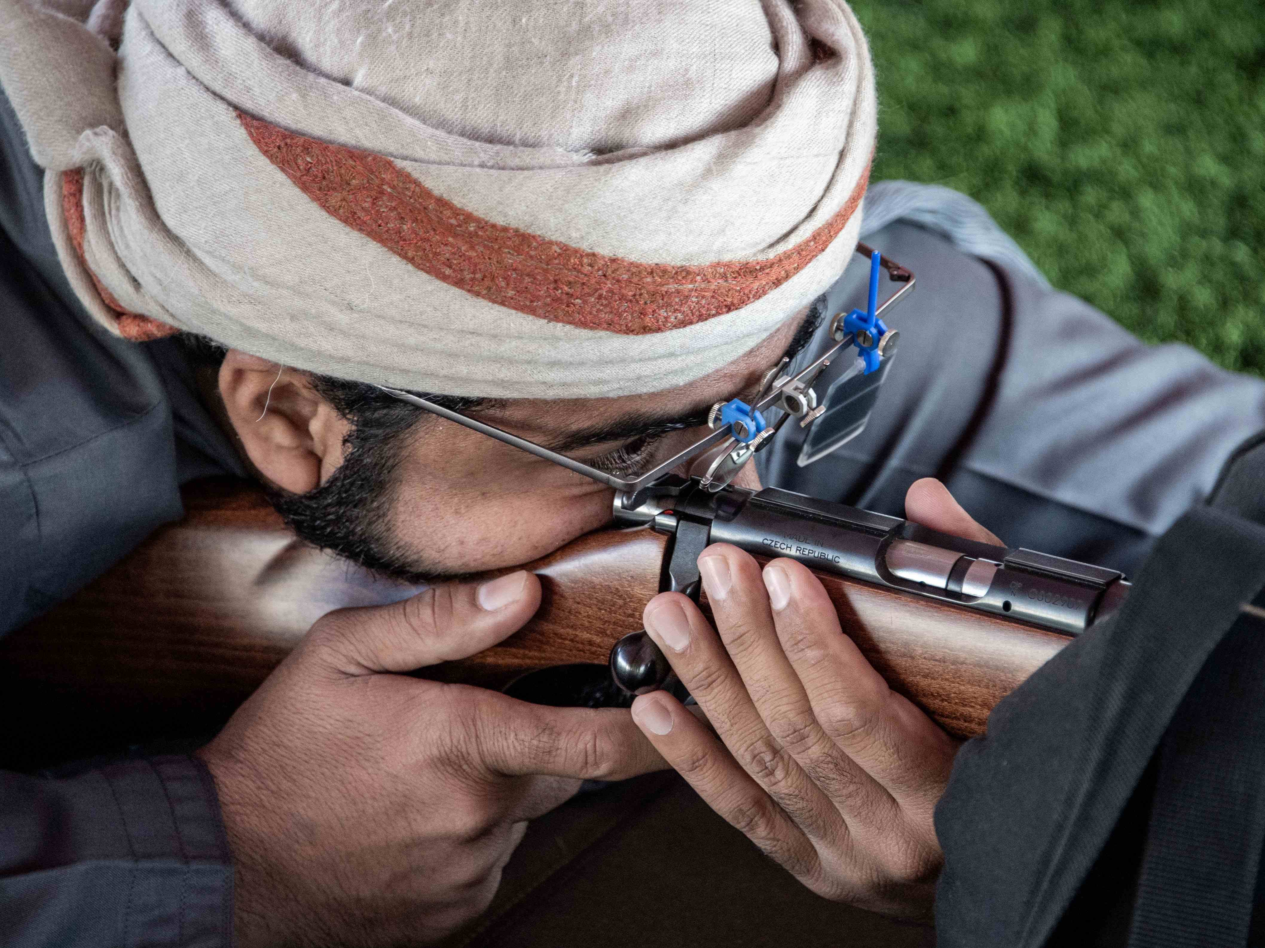 الشيخ أحمد بن حشر يتوّج رماة  بطولة فزاع للرماية بالسكتون