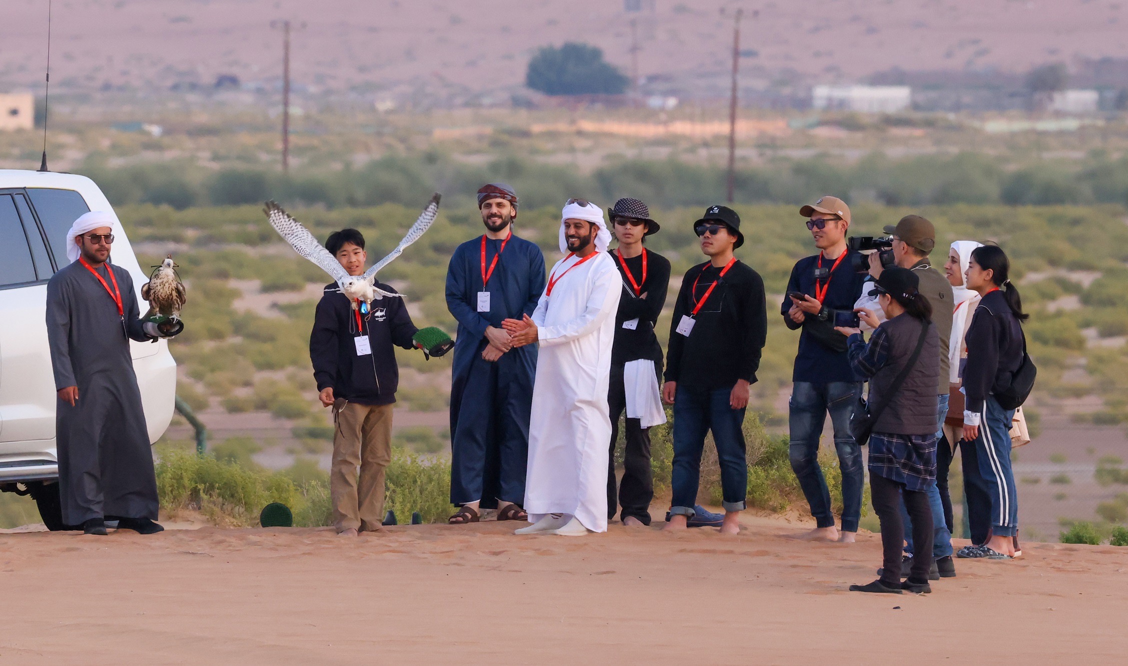 بدعم من سمو الشيخ حمدان بن زايد آل نهيان..  النسخة الثانية من برنامج الصقارة الإماراتي الياباني تنطلق 8 فبراير