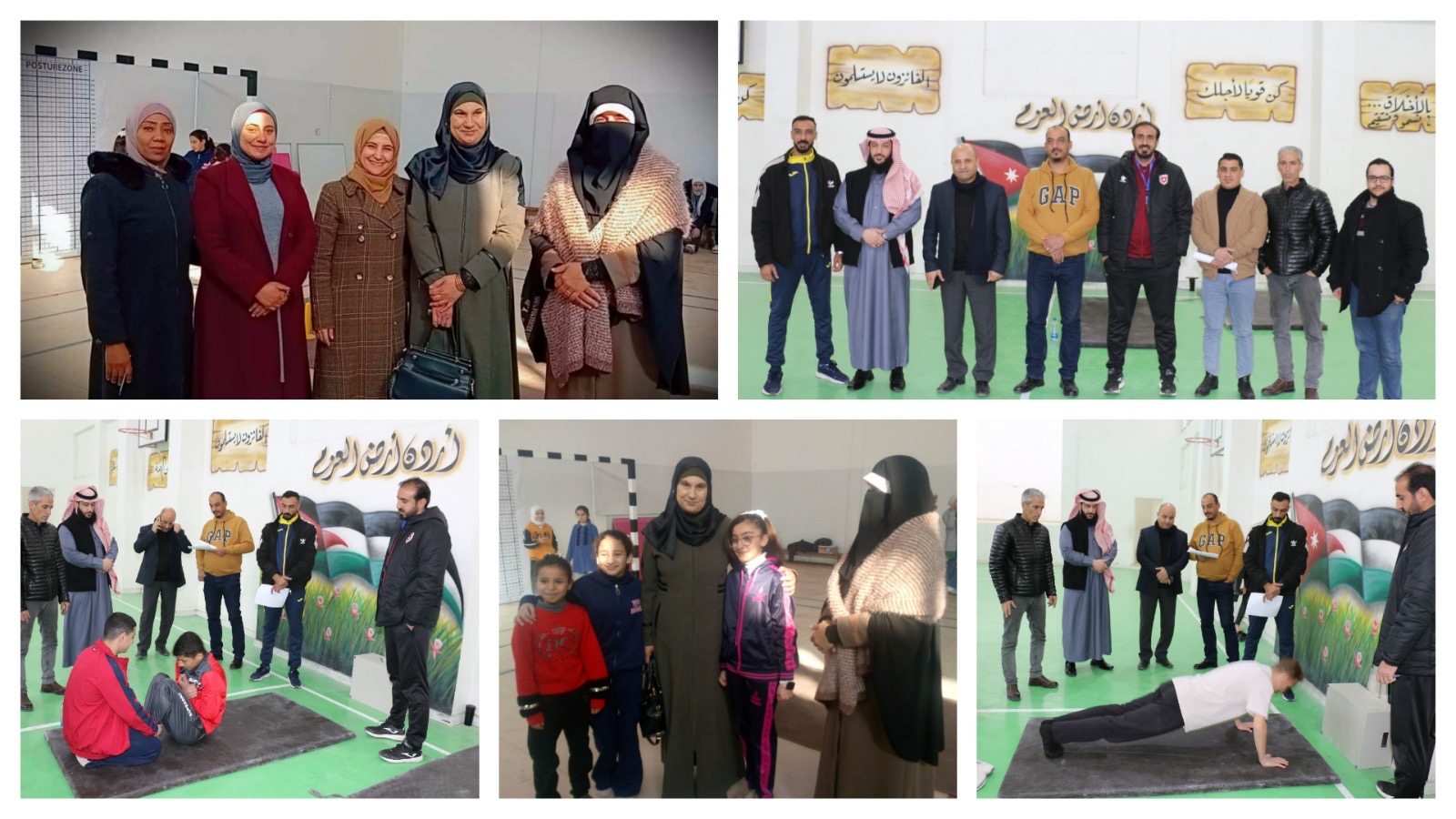 الحباشنة يتابع انطلاق البطولة التنشيطية لجائزة الملك عبدالله للياقة البدنية لمدارس الذكور و الاناث في تربية معان