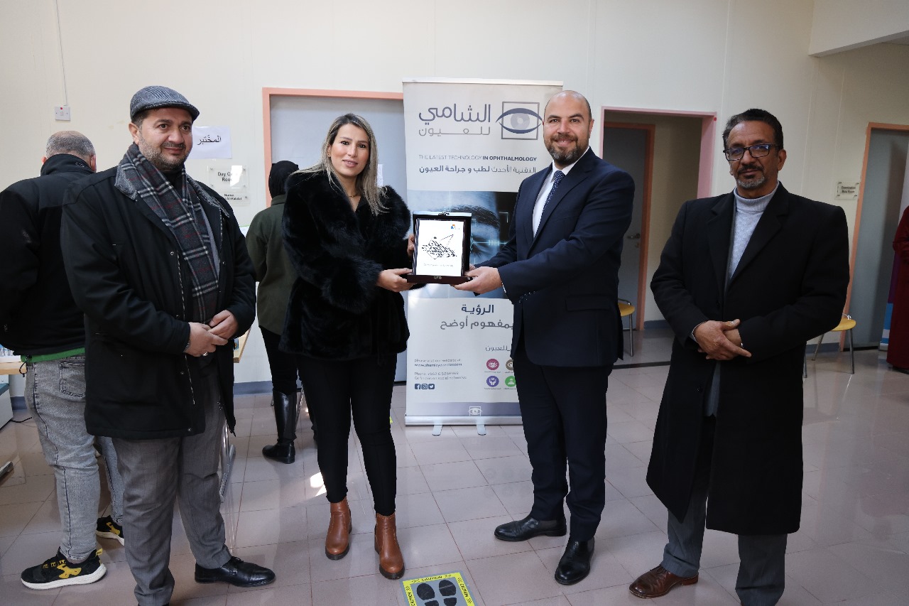 الجامعة الألمانية الأردنية ومركز الشامي للعيون ينظمان يومًا طبيًا مجانيًا للعيون