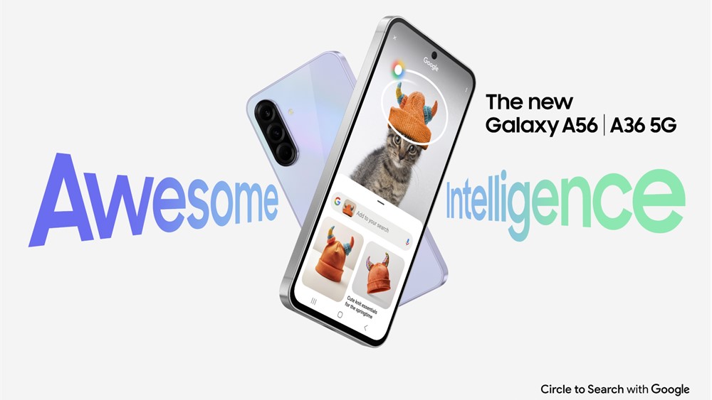 سامسونج تُحدث نقلة نوعية في تجربة الذكاء الاصطناعي مع إطلاق هواتف ‘Galaxy A56 5G’ و’Galaxy A36 5G’ و ‘Galaxy A26 5G’   