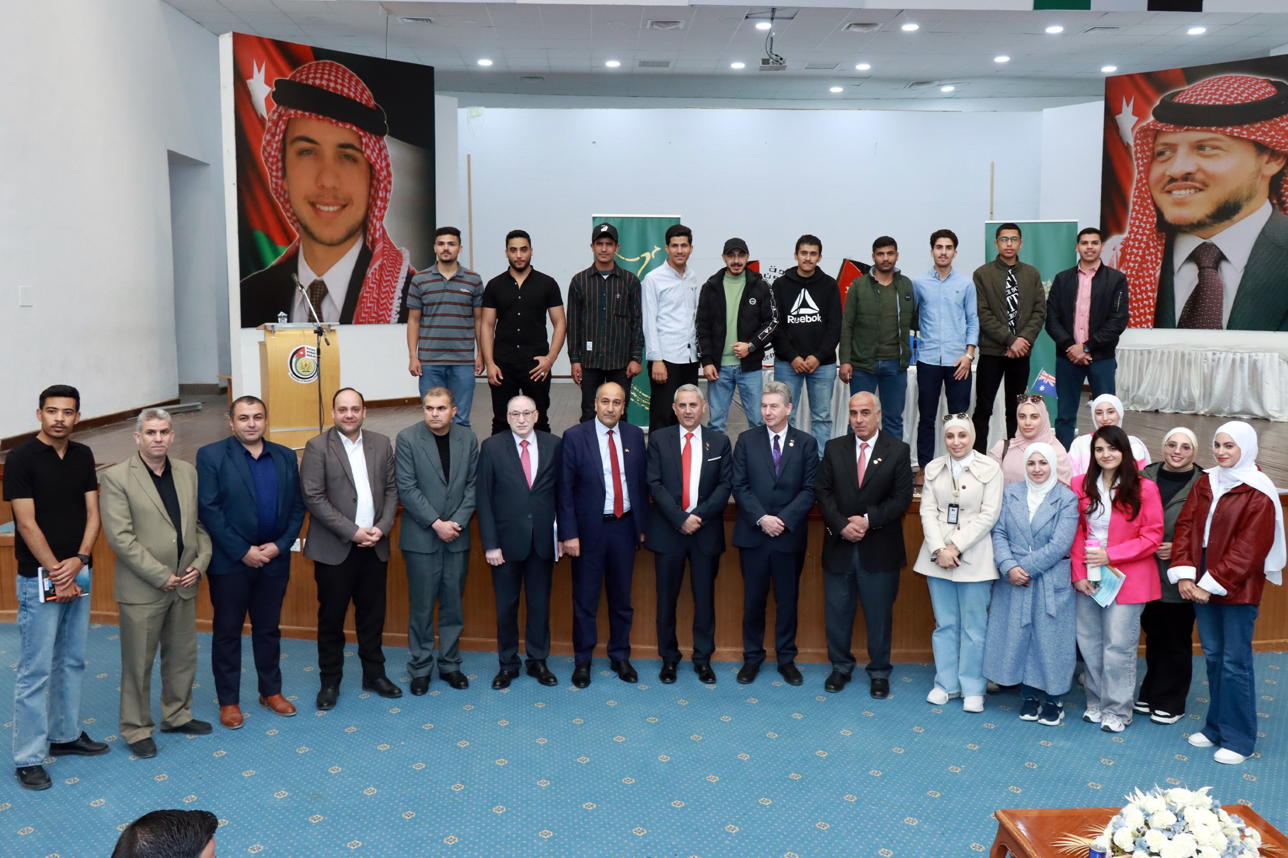 العلاقات الأردنية الأسترالية محاضرة للسفير الأسترالي في جامعة الحسين بن طلال