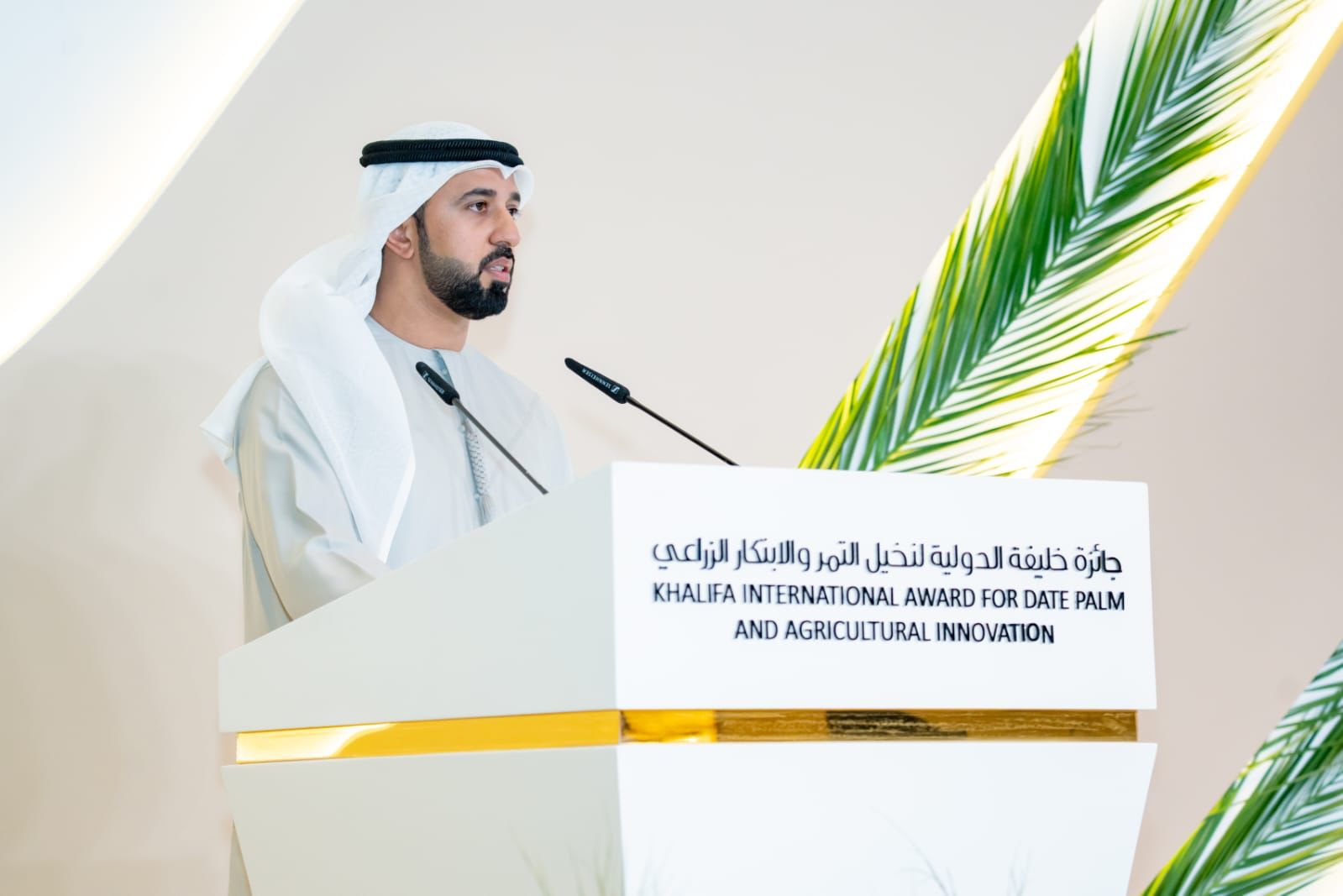 في إطار الشراكة في الابتكار الزراعي بين الـمكتب الشؤون الدولية - بديوان الرئاسة ومؤسسة جيتس العالمية بالتعاون مع جائزة خليفة الدولية لنخيل التمر والابتكار الزراعي 