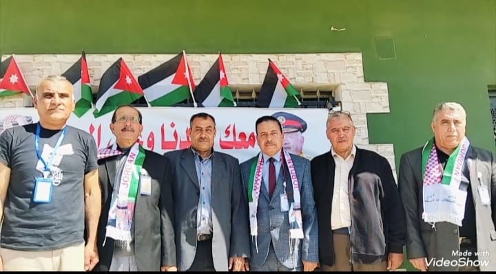 منتدى حلاوة وجمعية وادي زقيق يحتفلان بيوم العلم