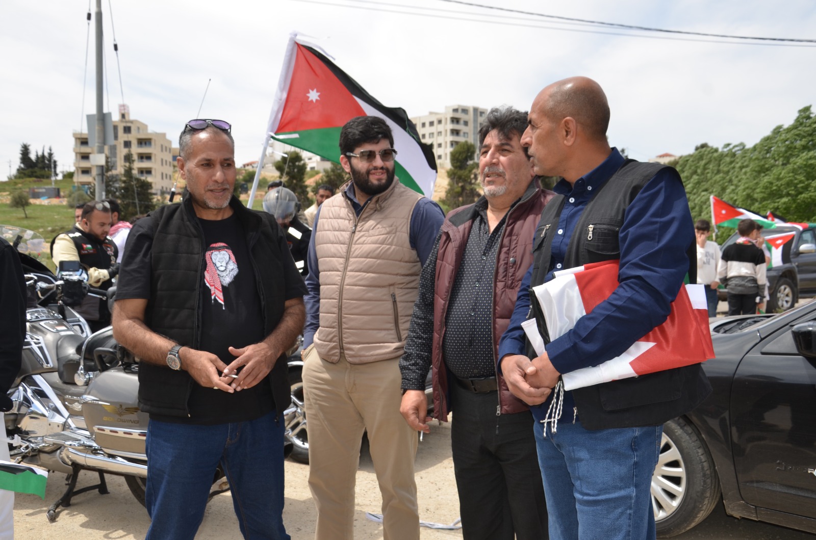 جمعية رابطة بصمة وفاء تحتفل بيوم العلم الاردني