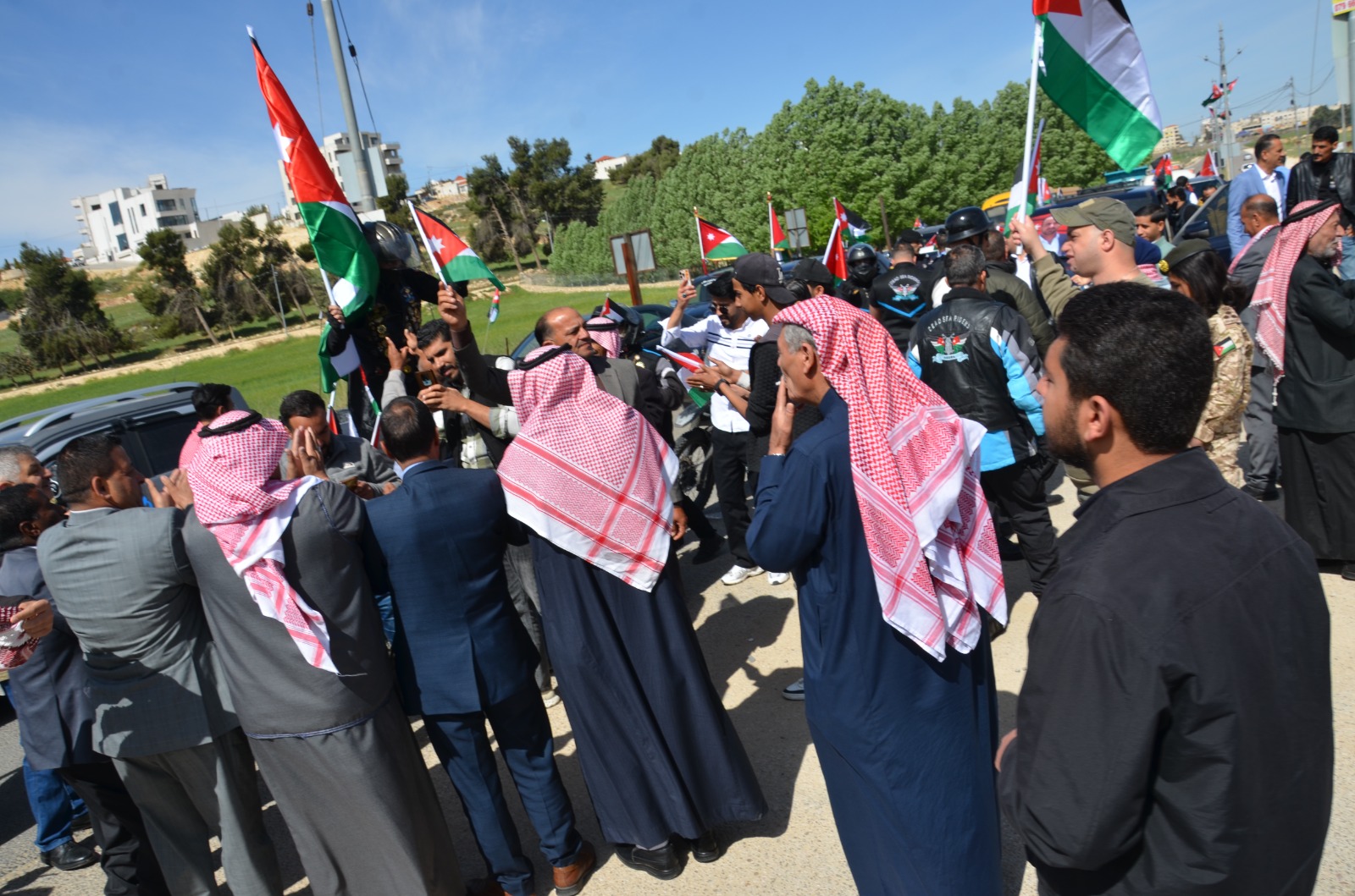 جمعية رابطة بصمة وفاء تحتفل بيوم العلم الاردني