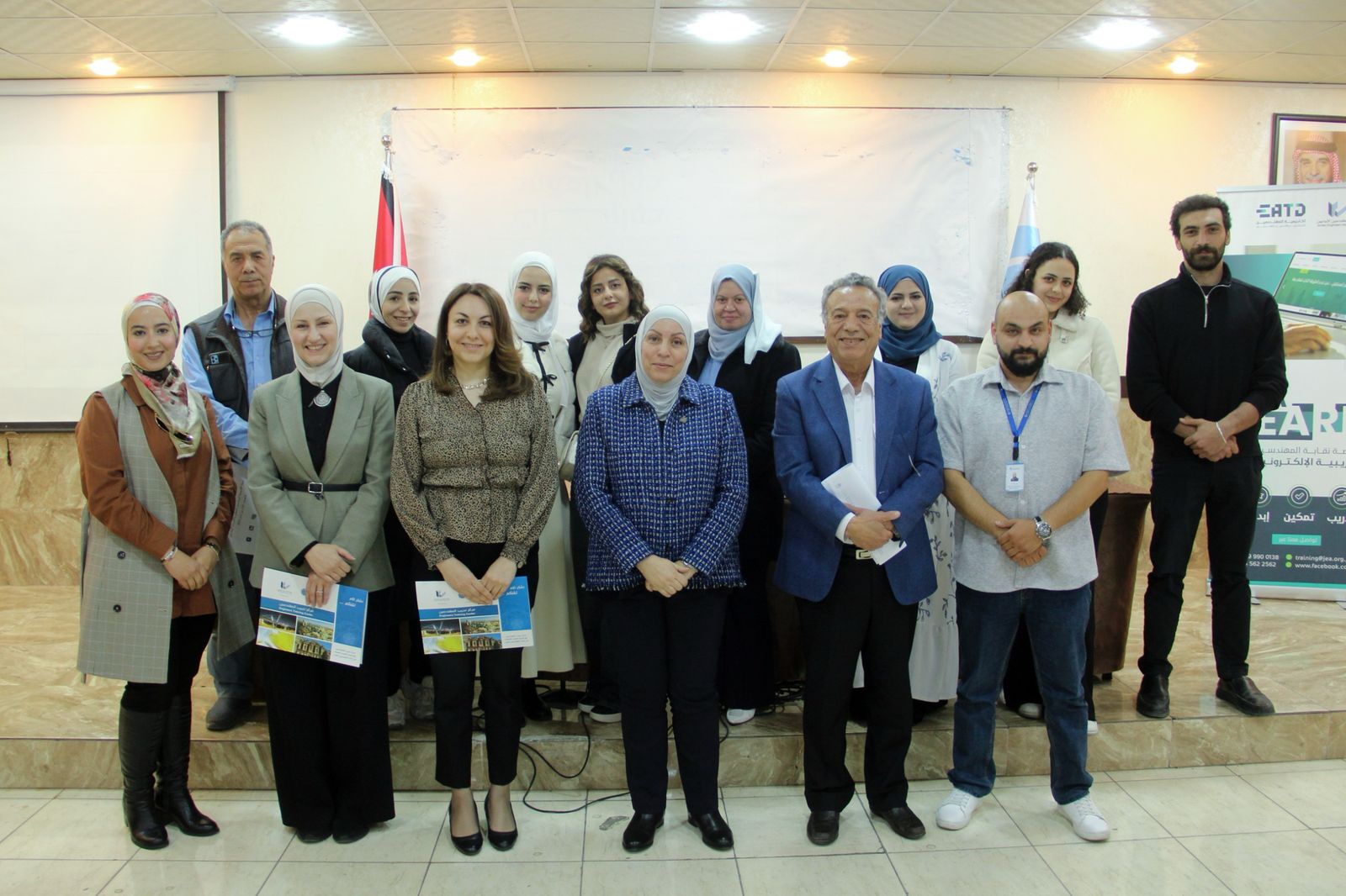 هيئة المهندسين وأكاديمية المهندسين ومؤسسة التخطيط الدولي تنظم ورشة التعريف بأهمية قطاع البناء وأثره كمساهم في توفير الموارد