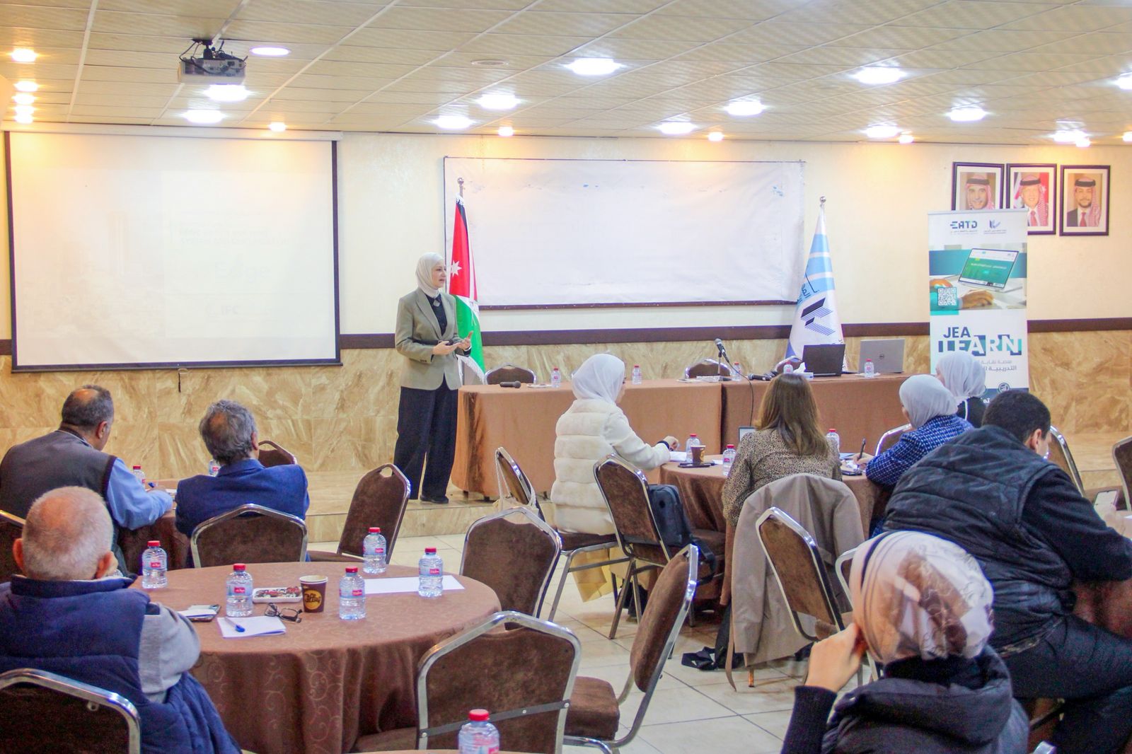 هيئة المهندسين وأكاديمية المهندسين ومؤسسة التخطيط الدولي تنظم ورشة التعريف بأهمية قطاع البناء وأثره كمساهم في توفير الموارد