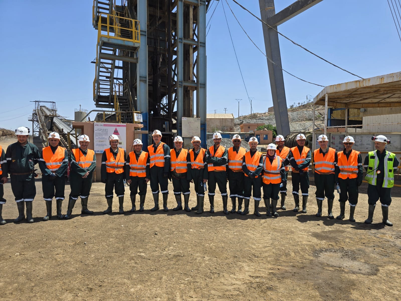 المهندس الصقر وممثلو الدول العربية يطلعون على التجربة المغربية الرائدة في تطوير قطاع المعادن المستدامة