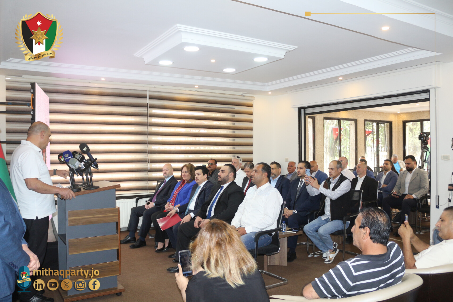 الميثاق الوطني يعقد مؤتمرًا صحفيًا للإعلان عن مؤتمر الميثاق الاقتصادي الأول