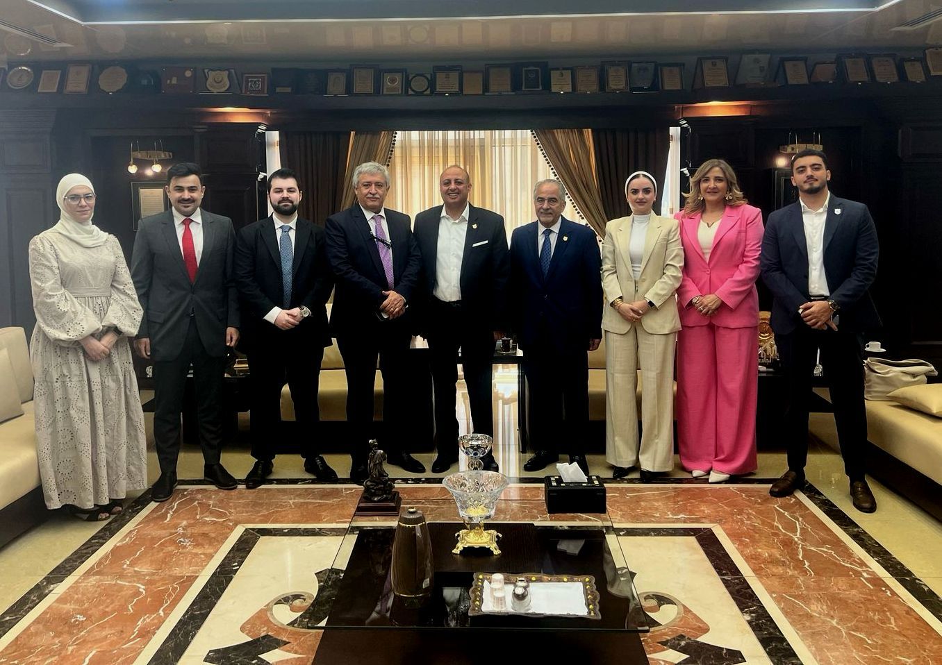 د.ماهرالحوراني يرعى افتتاح معرض بريدج للجامعات الدولية في عمان الأهلية ... صور