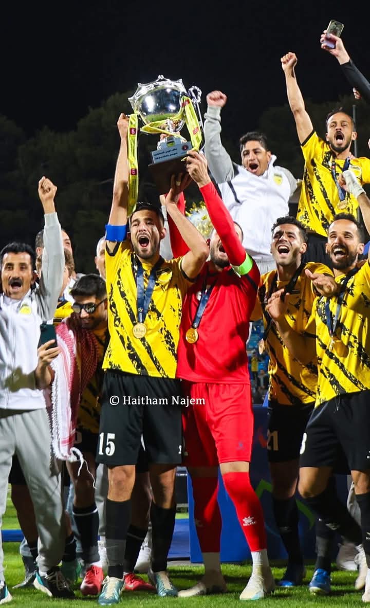 نادي الجالية الأردنية في سلطنة عُمان يهنىء نادي الحسين إربد. 