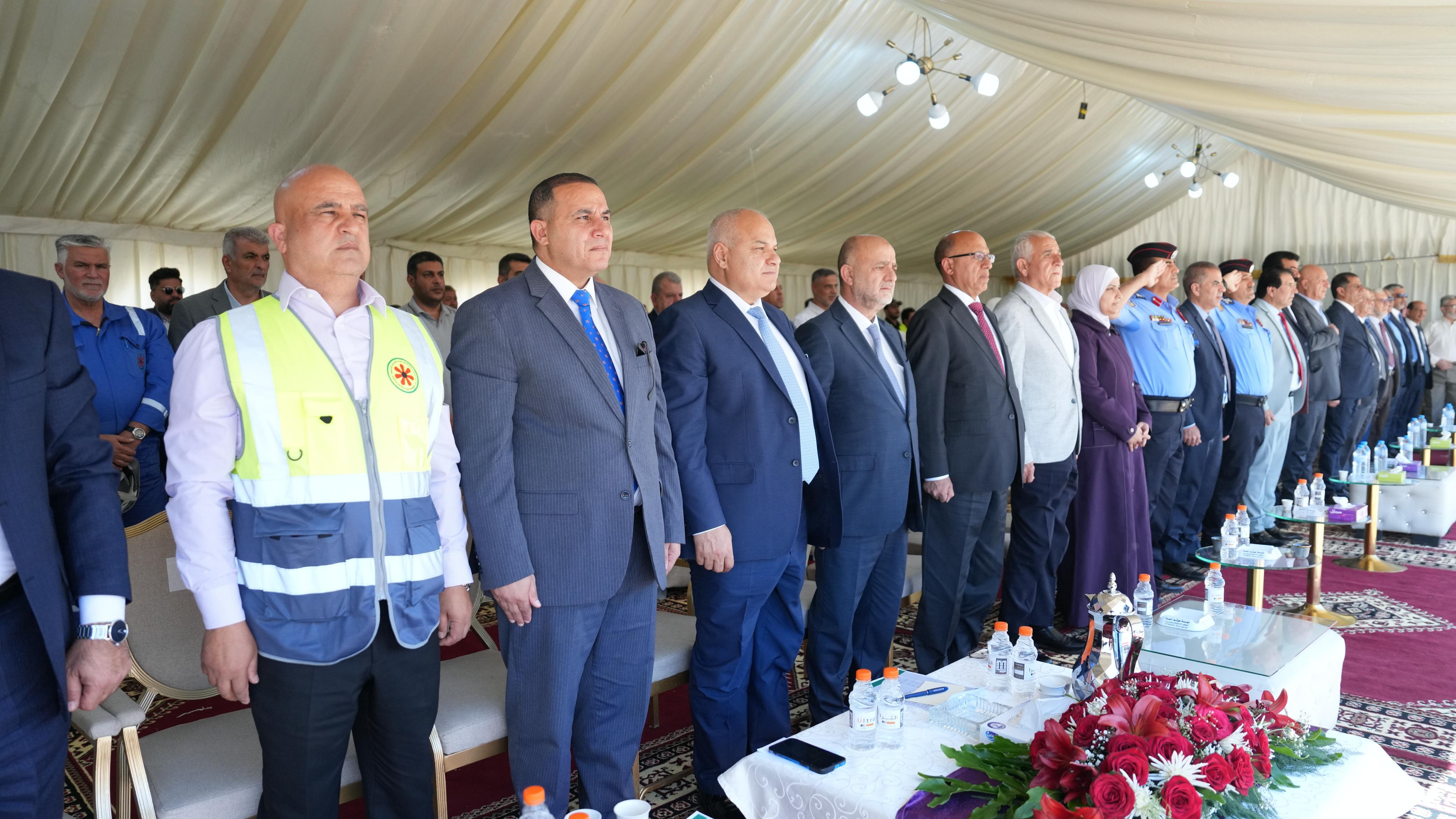 شركة مصفاة البترول الأردنية تحتفي بعيد العمال وتكرّم عامليها بحضور وزير العمل