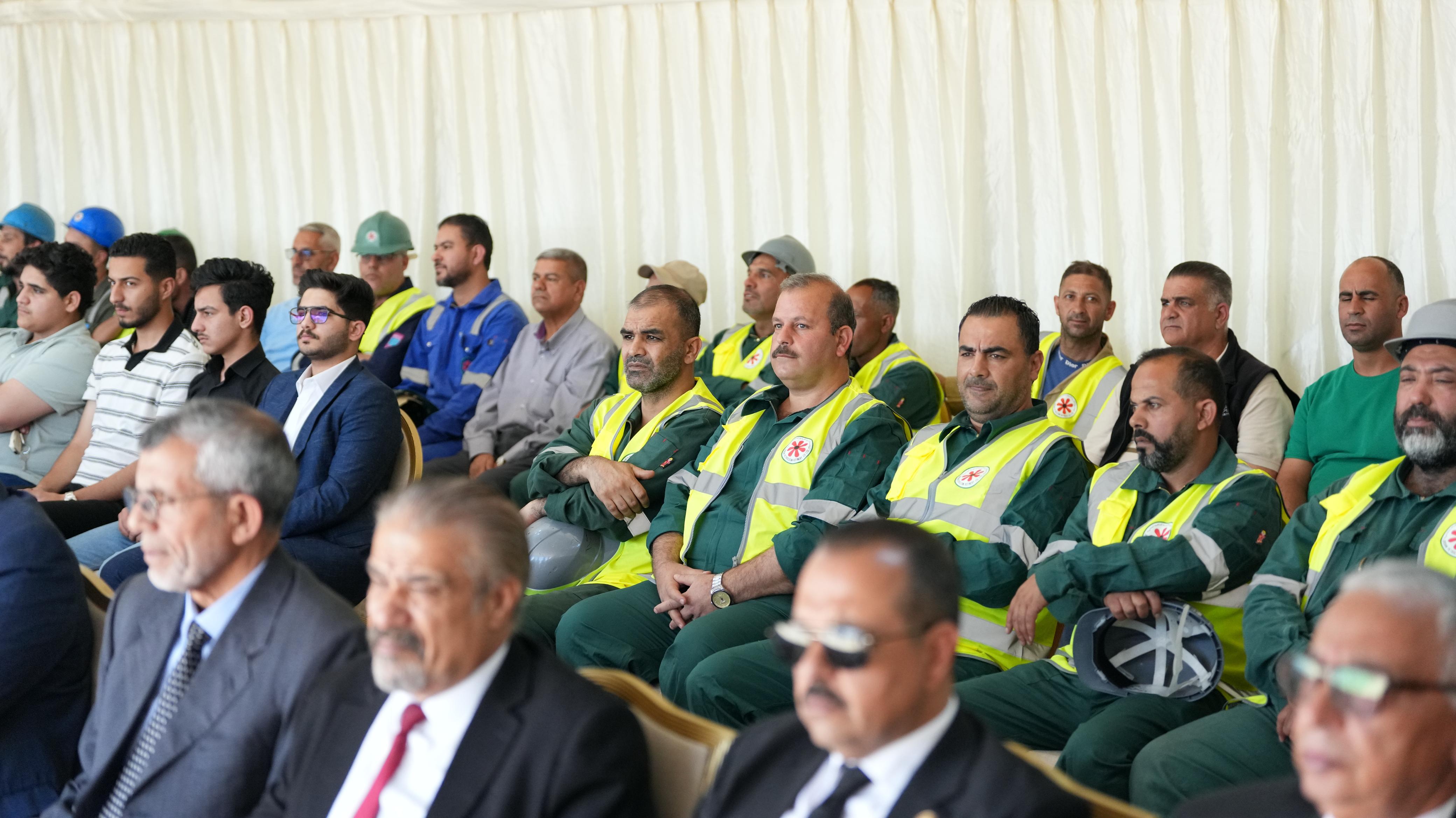 شركة مصفاة البترول الأردنية تحتفي بعيد العمال وتكرّم عامليها بحضور وزير العمل