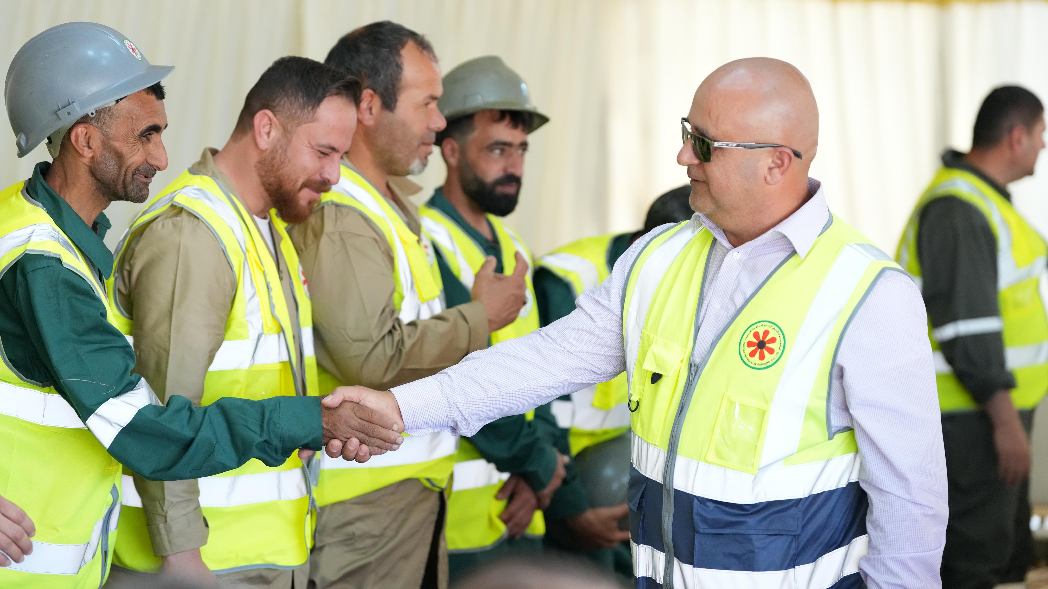 شركة مصفاة البترول الأردنية تحتفي بعيد العمال وتكرّم عامليها بحضور وزير العمل